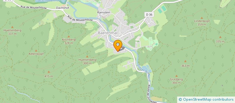 localisation de l'entreprise MADAME DIANA FERREIRA MARTINS  BAERENTHAL