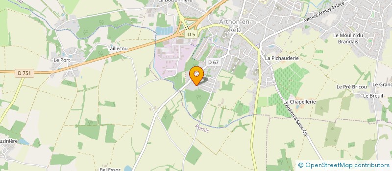 localisation de l'entreprise MADAME DIANA GIRARD à CHAUMES-EN-RETZ
