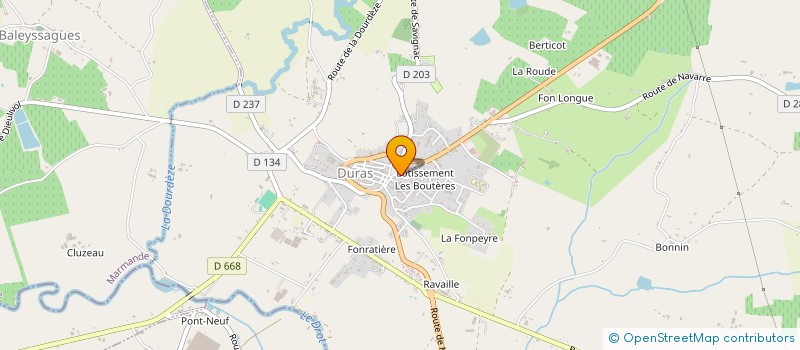 localisation de l'entreprise MADAME DIANA GOMES  DURAS