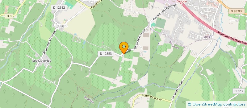 localisation de l'entreprise MADAME DIANA GONCALVES DA SILVA  SAINT-PIERRE-DE-MONS