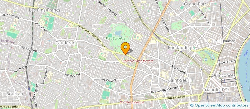 localisation de l'entreprise MADAME DIANA HENRY  BORDEAUX