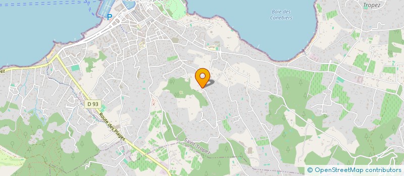 localisation de l'entreprise MADAME DIANA HOLMES  SAINT-TROPEZ