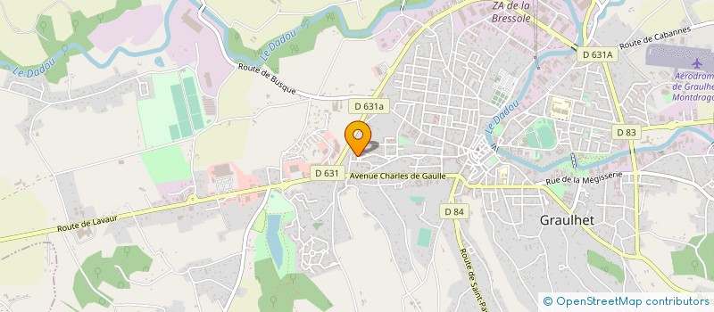localisation de l'entreprise MADAME DIANA KIRCHNER à GRAULHET