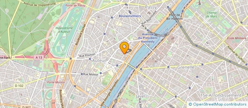 localisation de l'entreprise MADAME DIANA KIRILOVA  PARIS