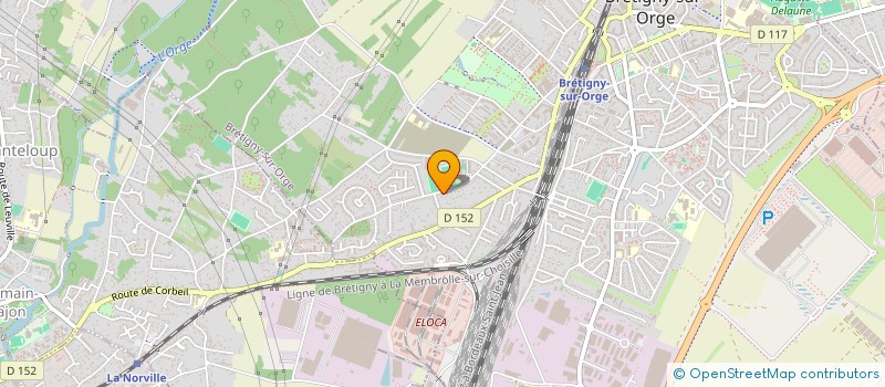 localisation de l'entreprise MADAME DIANA LALLEMENT  BRETIGNY-SUR-ORGE