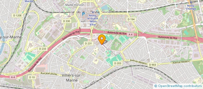 localisation de l'entreprise MADAME DIANA LAVEMBO à VILLIERS-SUR-MARNE