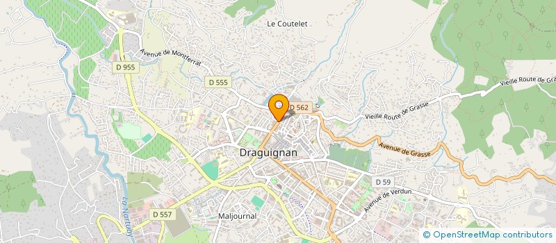 localisation de l'entreprise MADAME DIANA LAZAROVA  DRAGUIGNAN