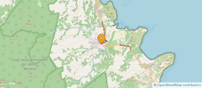 localisation de l'entreprise MADAME DIANA MANANTENA  BANDRELE