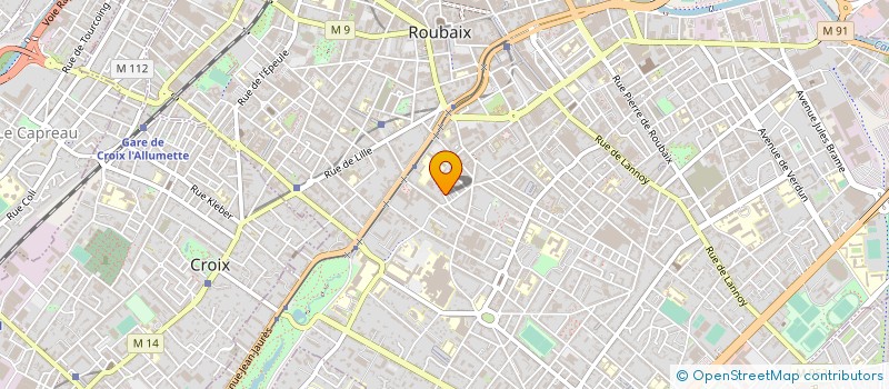 localisation de l'entreprise MADAME DIANA MARQUES SILVA  ROUBAIX