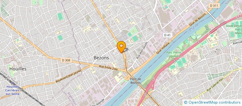 localisation de l'entreprise MADAME DIANA MARTINS  BEZONS