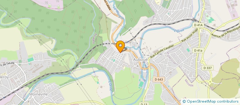 localisation de l'entreprise MADAME DIANA MASSONNET  AUBOUE