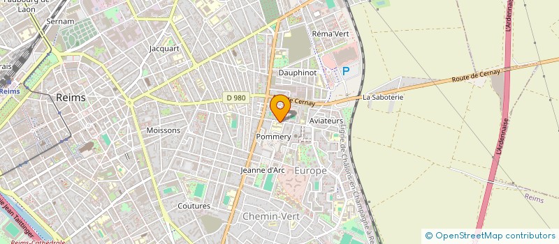 localisation de l'entreprise MADAME DIANA MEHIAOUI  REIMS