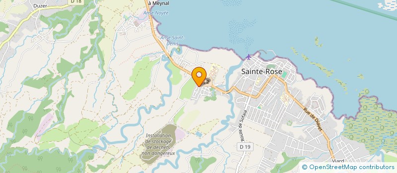 localisation de l'entreprise MADAME DIANA MEKEL  SAINTE-ROSE