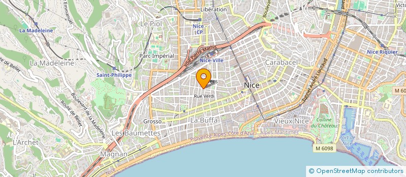 localisation de l'entreprise MADAME DIANA MIKHRALIIEVA à NICE