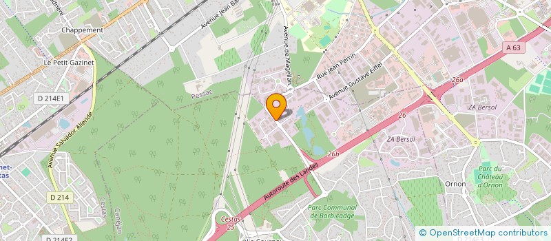 localisation de l'entreprise MADAME DIANA MKRTCIAN  CANEJAN