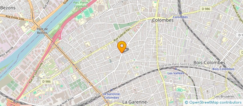 localisation de l'entreprise MADAME DIANA MOURAO BALSA  COLOMBES