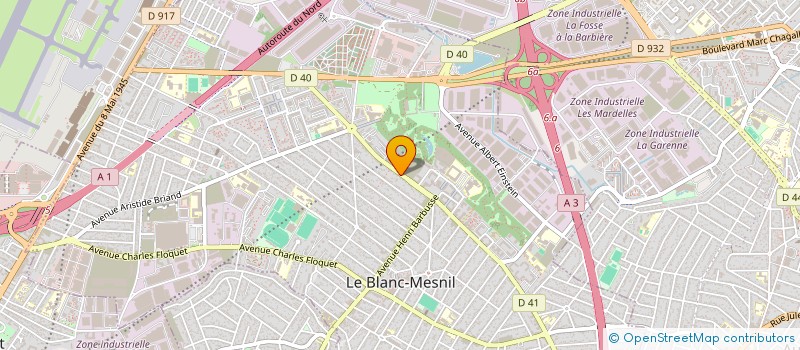 localisation de l'entreprise MADAME DIANA OLIVA à LE BLANC-MESNIL