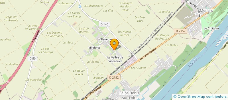 localisation de l'entreprise MADAME DIANA OUACHEK à BLOIS