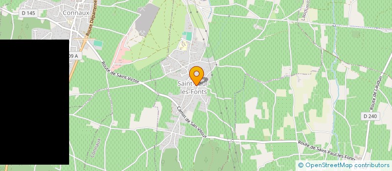 localisation de l'entreprise MADAME DIANA PANGA  SAINT-PAUL-LES-FONTS