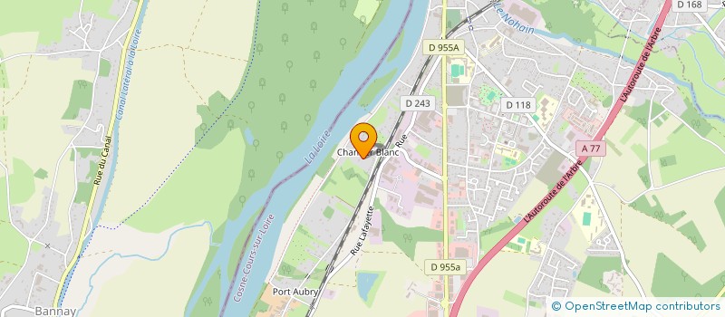 localisation de l'entreprise MADAME DIANA PAURON à COSNE-COURS-SUR-LOIRE