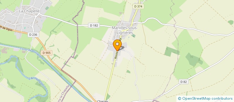 localisation de l'entreprise MADAME DIANA PINTO MIRANDA  SAINT-FLORENTIN