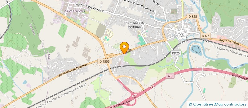 localisation de l'entreprise MADAME DIANA PISANENKO  LE MUY