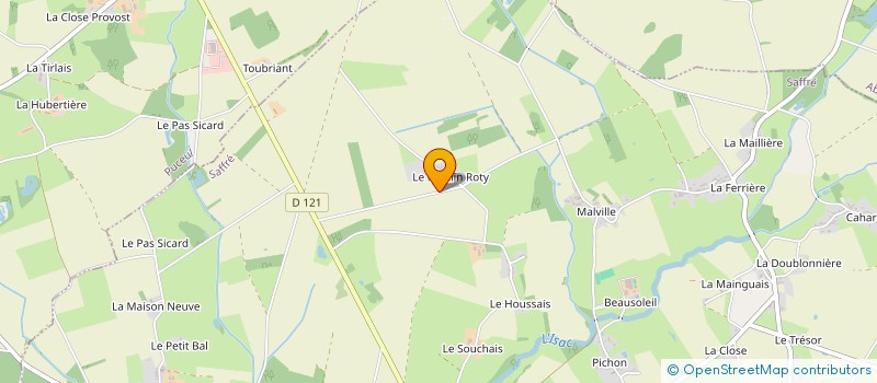 localisation de l'entreprise MADAME DIANA POPOVA  SAFFRE