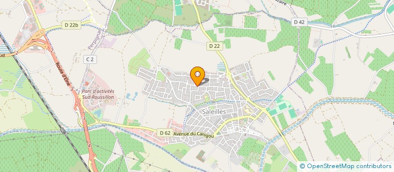 localisation de l'entreprise MADAME DIANA RANOVA  SALEILLES