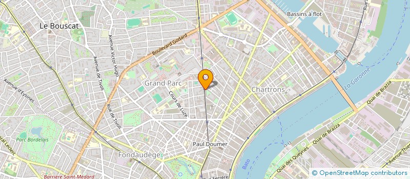localisation de l'entreprise MADAME DIANA ROZZ à BORDEAUX