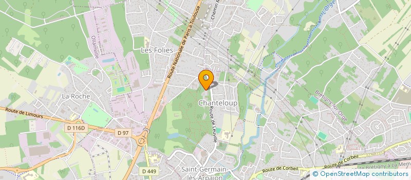 localisation de l'entreprise MADAME DIANA SAVCIUC à SAINT-GERMAIN-LES-ARPAJON