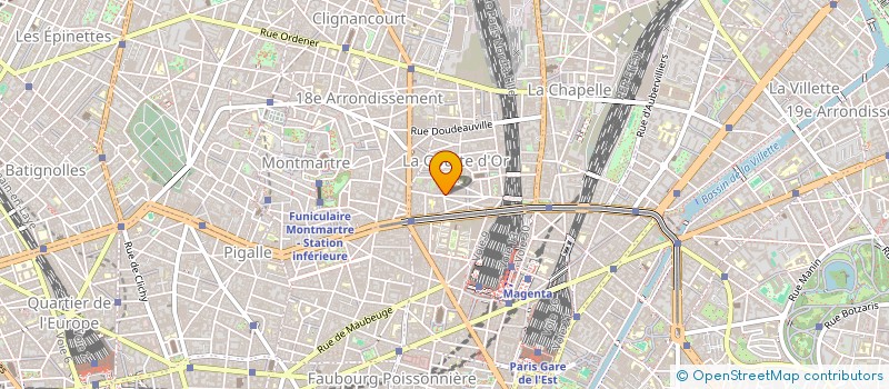 localisation de l'entreprise MADAME DIANA SAWADOGO  PARIS