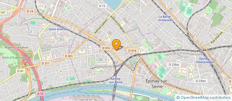 localisation de l'entreprise MADAME DIANA SENNO à EPINAY-SUR-SEINE
