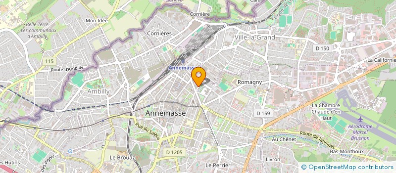 localisation de l'entreprise MADAME DIANA SERRA GOMES à ANNEMASSE