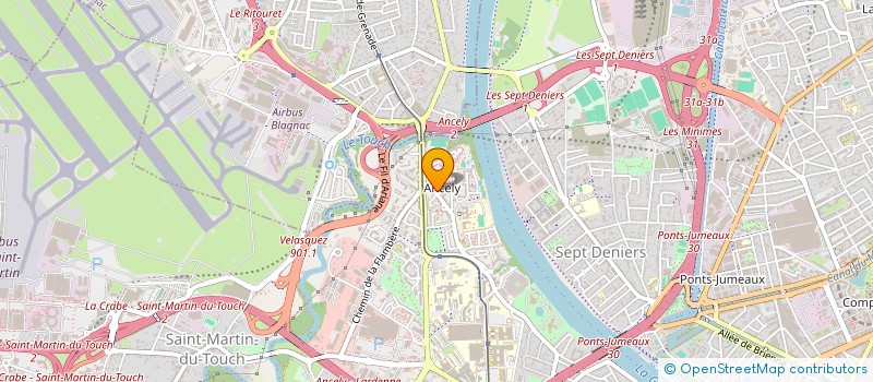 localisation de l'entreprise MADAME DIANA SOTIR  TOULOUSE