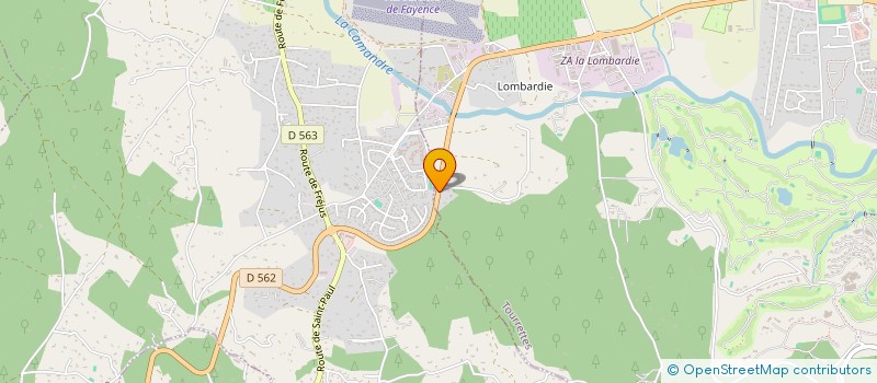 localisation de l'entreprise MADAME DIANA SPINEI  TOURRETTES