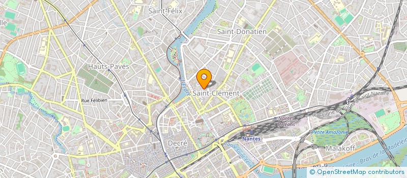 localisation de l'entreprise MADAME DIANA SROUR à NANTES