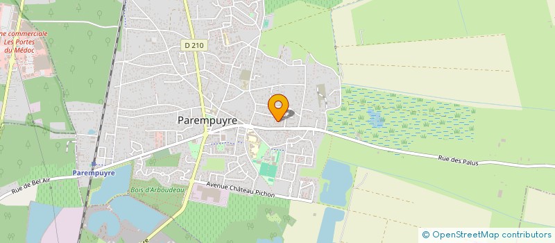 localisation de l'entreprise MADAME DIANA TERLEA  LUDON-MEDOC