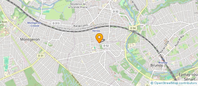 localisation de l'entreprise MADAME DIANA URSU  YERRES