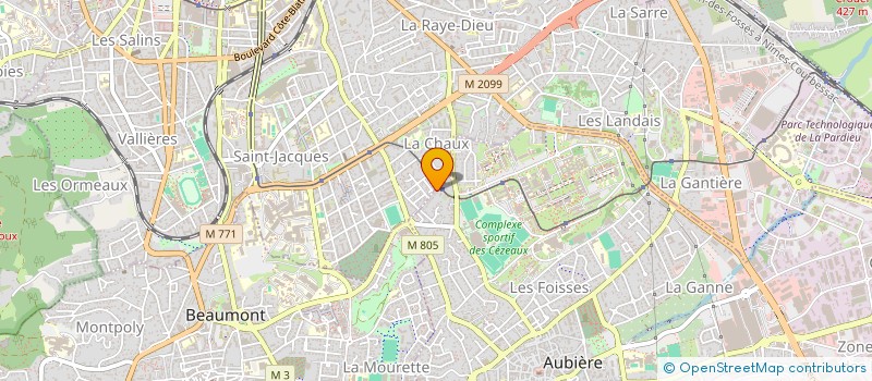 localisation de l'entreprise MADAME DIANA YICEL SALINAS ULLOA  AUBIERE