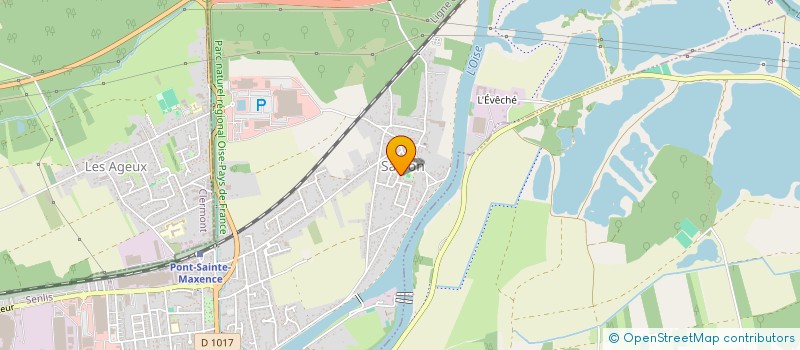 localisation de l'entreprise MADAME DIANE  PONT-SAINTE-MAXENCE