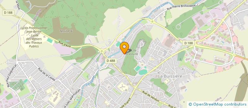 localisation de l'entreprise MADAME DIANE AFEDU  BRUAY-LA-BUISSIERE