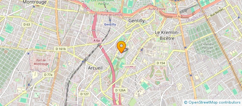 localisation de l'entreprise MADAME DIANE ALEXANDRA SISMEIRO  GENTILLY