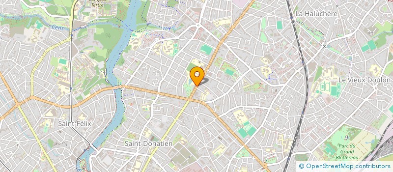 localisation de l'entreprise MADAME DIANE ANDRE  NANTES