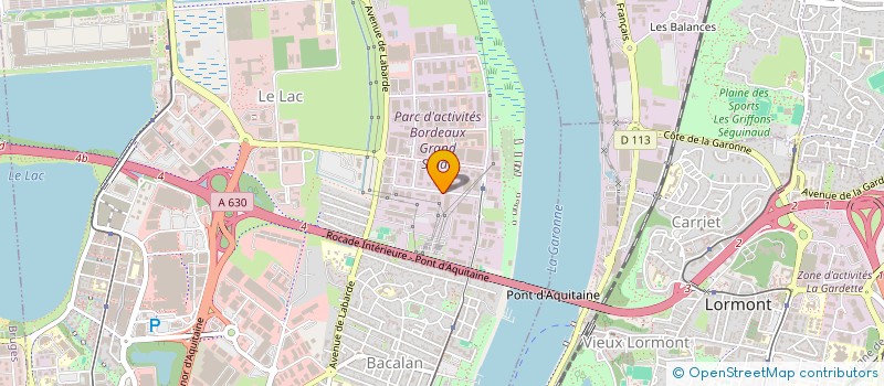 localisation de l'entreprise MADAME DIANE AROUKO  BORDEAUX