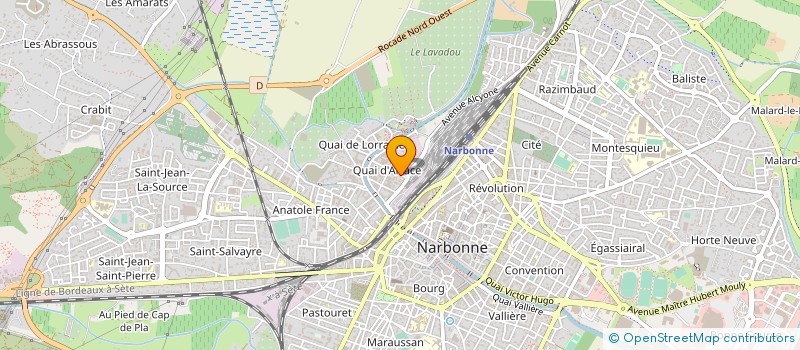 localisation de l'entreprise MADAME DIANE AUTIER à NARBONNE