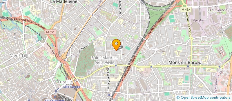 localisation de l'entreprise MADAME DIANE BARBIER  RENNES