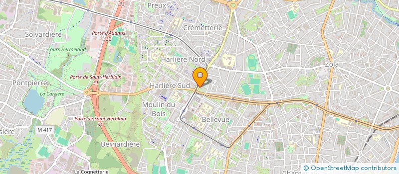 localisation de l'entreprise MADAME DIANE BARREAU  NANTES