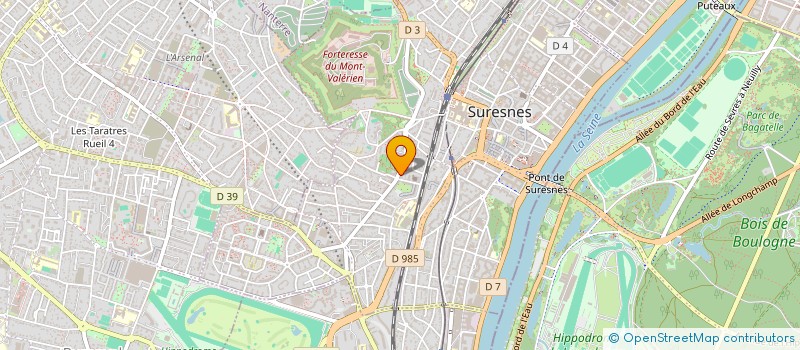 localisation de l'entreprise MADAME DIANE BARTHELEMY à SURESNES