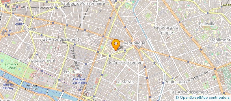 localisation de l'entreprise MADAME DIANE BOUTHILLON DE LA SERVE  PARIS