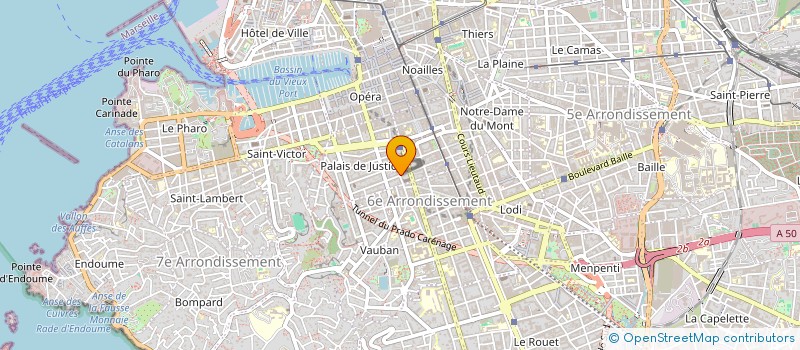 localisation de l'entreprise MADAME DIANE BRAZEAU à MARSEILLE